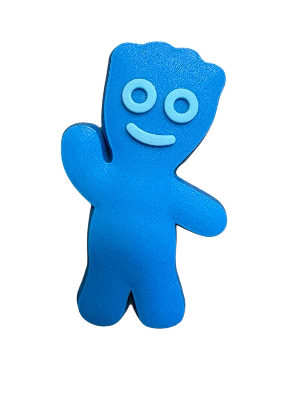 Blue Sour Patch Kid Croc Charm